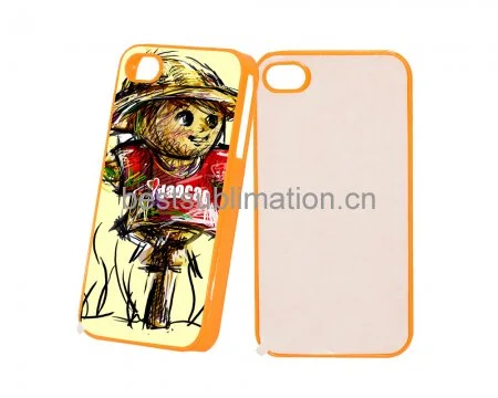 Orange Plastic iPhone Cover