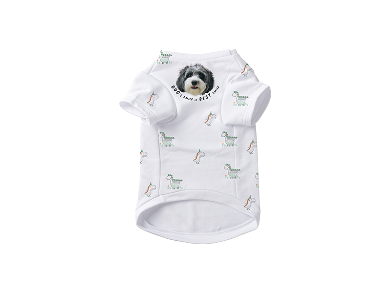 Sublimation Blank Dog TShirt (White) Free Sublimation FreeSub