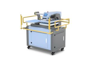 OtterPro Air Press Slide Pro Dual Station Heat Press(16&quot;x20&quot;/40*50cm, Light Blue)