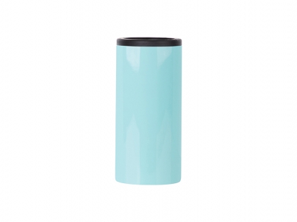 Sublimation 12oz/350ml Stainless Steel Skinny Can Cooler(Light Green)