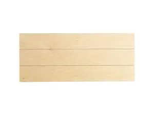 Sublimation Rectangular Plywood Sign w/ Stripes (30*12.7*1.5cm)
