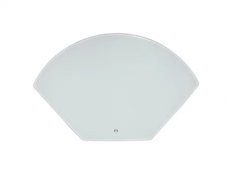 Sublimation Fan-Shaped Glass Frame