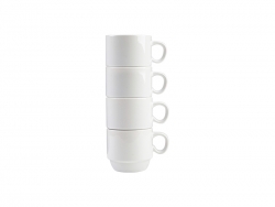 Juego de 4 tazas empilables 6oz