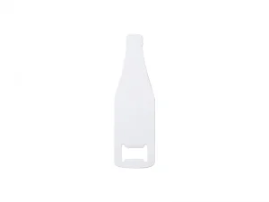 Sublimation Blanks Full White Stainless Steel Bottle Opener (Wine Bottle, 3.5*11.6cm)