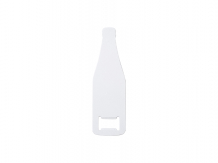 Sublimation Blanks Full White Stainless Steel Bottle Opener (Wine Bottle, 3.5*11.6cm)