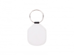 Sublimation PU Keychain (3.5*5cm, Double Sides Printable)