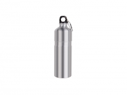 Sublimation 750ml Aluminum Water Bottle (Silver)