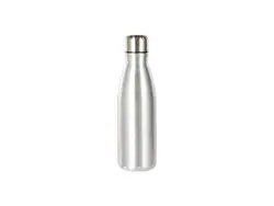 22OZ/650ml Aluminium Cola Shaped Sublimation Sports Water Bottle (Silver)