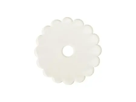 Sublimation Blanks Acrylic Name Tag (8.1*8.1*0.4cm,Gear Lace Shape)