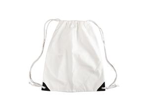 Sublimation Drawstring Backpack White