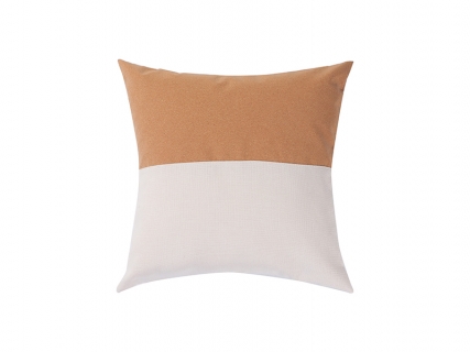 Sublimation Blanks Linen Stitching Cork Pillowcase (half cork stitching)