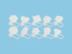 Sublimation Blank Acrylic for Straw Topper