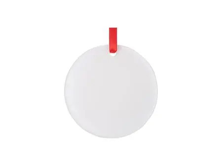 Sublimation Blank Acrylic Ornament (Circle, Φ7.6*0.4cm)
