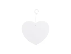 Sublimation PET Ornament (Heart Shape, 8.9*7.6cm)