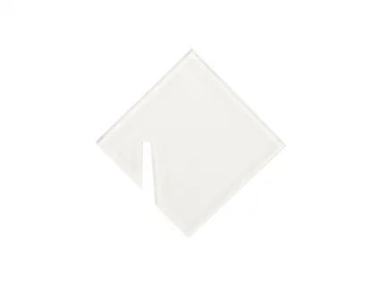 Sublimation Blanks Acrylic Drink Tags (3.5*3.5*0.4cm,Rhombic Shape)