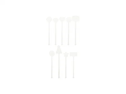 Sublimation Blank Acrylic Drink Stirrer (Long)