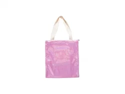 Bolsa Tote Brilhante (34*37cm, Cor-De-Rosa)
