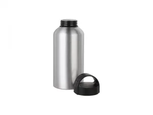Sublimation 500ml Aluminium Water Bottle W/handle (Silver)