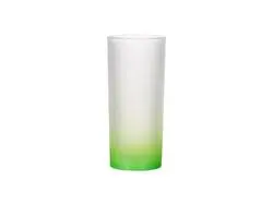 10oz Sublimation Glass Mug (Gradient Color Green)