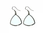 Sublimation Triangle Ear Rings