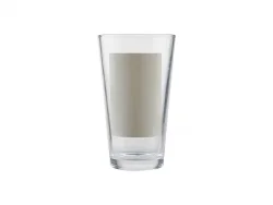 Copo Cristal 17oz com Parche branco (6x9cm)