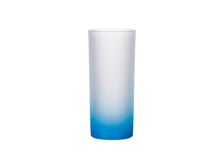 10oz Sublimation Glass Mug (Gradient Color Light Blue)