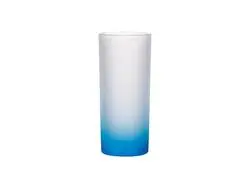 10oz Sublimation Glass Mug (Gradient Color Light Blue)