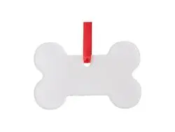 Adorno Navideño Acrílico (Hueso, 4*8*0.4cm)