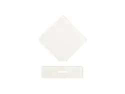 Quadro de Fotografias de Acrílico com Código QR e Base (Quadrado,14,3*15*0,4cm)