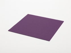 Craft Laserable Leather Sheet (Purple/Black Base, 30.5*30.5cm/ 12*12in)