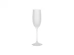 Sublimation 6oz/190ml Champagne Flute Glass (Frosted)