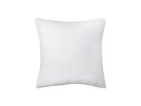 Sublimation Square Blended Plush Pillow Cover (White w/ White, 40*40cm)
