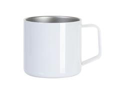 Caneca Inox 12oz/360ml (Branco)