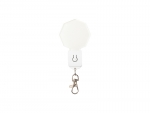 Sublimation Blanks Colorful LED Acrylic Light Up Keyring(Hexagon shape,7 colors)