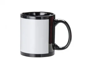 Sublimation 11oz Full Colour Mug with White Patch