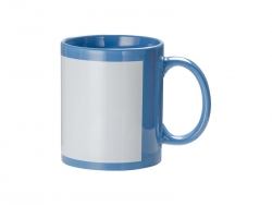 Sublimation 11oz Full Colour Mug w/o White Patch(Light Blue)