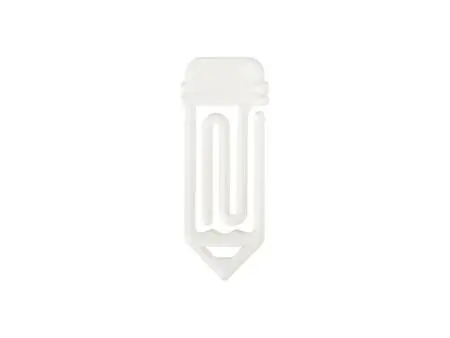 Clips de papel subacrílico (forma de bolígrafo, 4 * 10 * 0,4 cm)