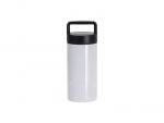Sublimation Blanks 20oz/600ml Stainless Steel Mug w/ Protable Black Lid (White)