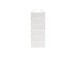 6 Peças Madeira MDF Sinais Pendurados (Retângulo)