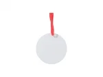 Sublimation Blanks Aluminum Round Ornament(φ8.89cm/3.5“)