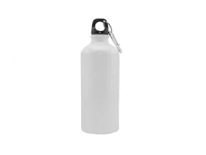 Sublimation 600ml Aluminium Water Bottle (White)
