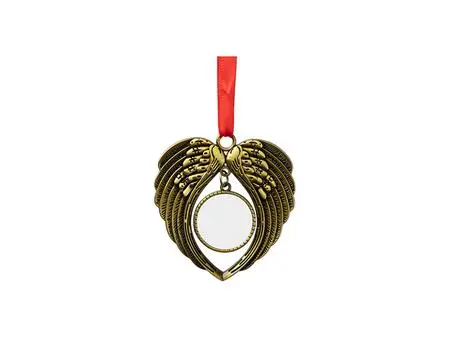 Angel Wings Metal Ornament(Gold)