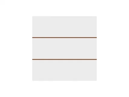 Sublimation Blanks Square MDF Sign w/ Stripes (15*15*1.5cm)