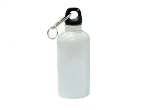 Sublimation 400ml Aluminium Water Bottle (White)