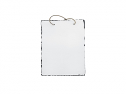 Pizarra Colgadura Rectangular Grande