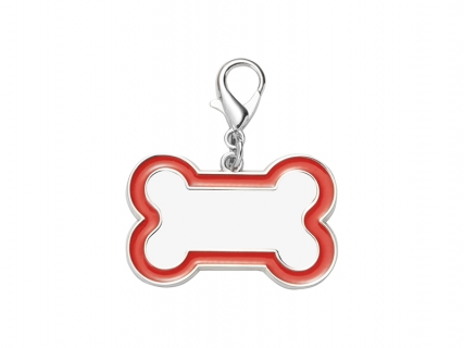 Sublimation Dog Tag (Red Edge, 3*4.5cm)