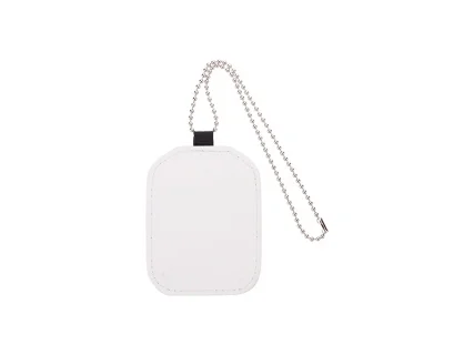 Sublimation PU Hanging Ornament (6*8.5cm, Double Sides Printable)