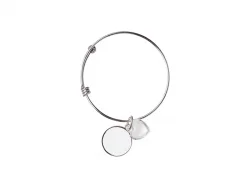 Pulsera Ajustable con Insert Redondo (Circular)