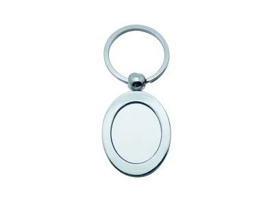 Sublimation Vertical Oval Key Ring