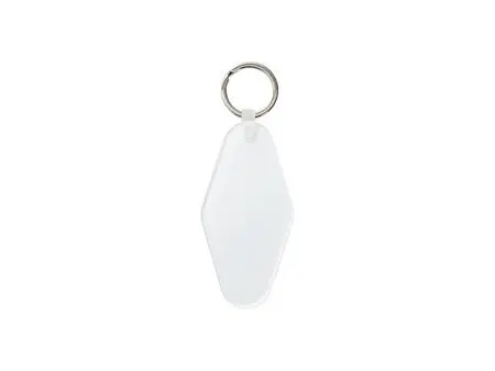 Sublimation Blanks Acrylic Motel Keyring (4.5*9cm /1.77&quot;x3.54&quot;)